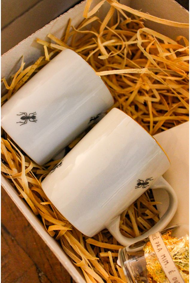 Kit Presente Formiguinha Ouro -1-